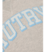 Sudadera Autry beige detalles azul cielo